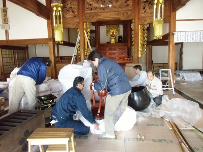 仏具の移動
