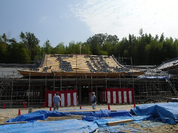 久寶寺様本堂上棟式