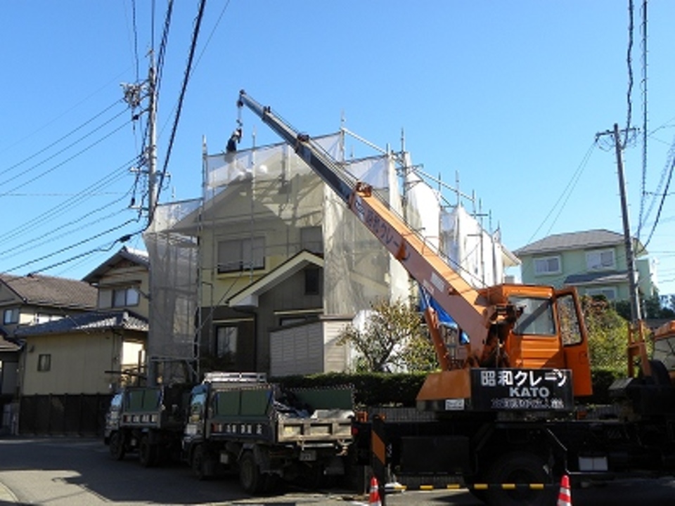 カラ―ベストの撤去