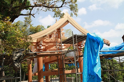山門の建て方