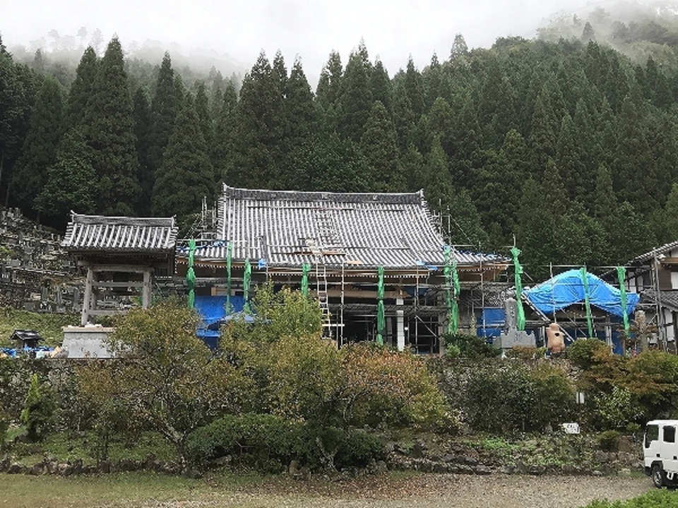 屋根工事の完了