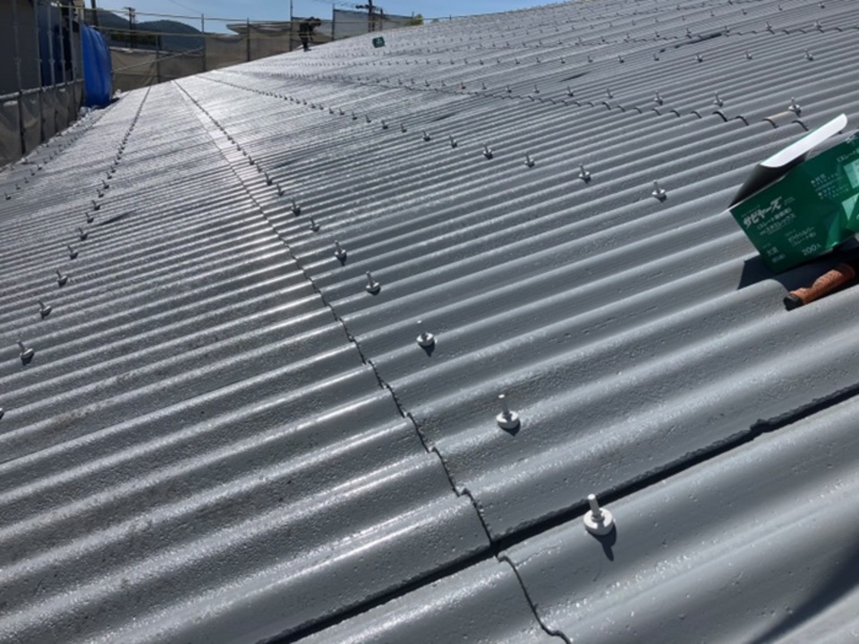 ⑤ 屋根　塗装仕上げ