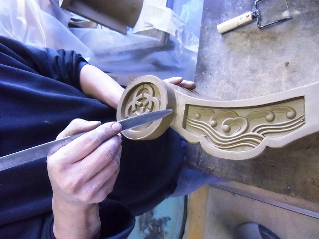 軒瓦の製作