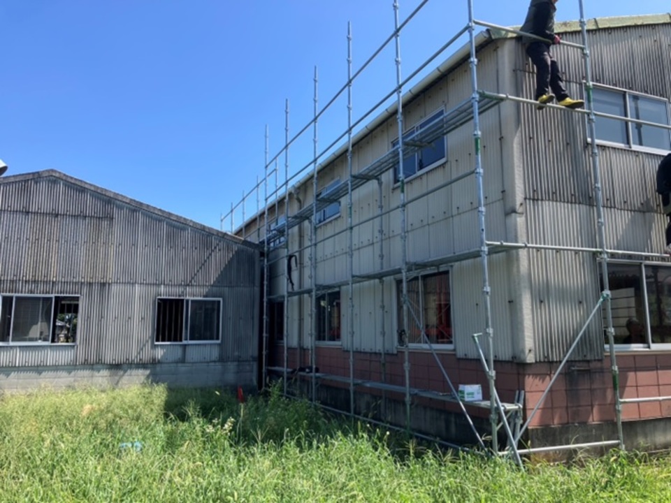 ② 安全足場の設置