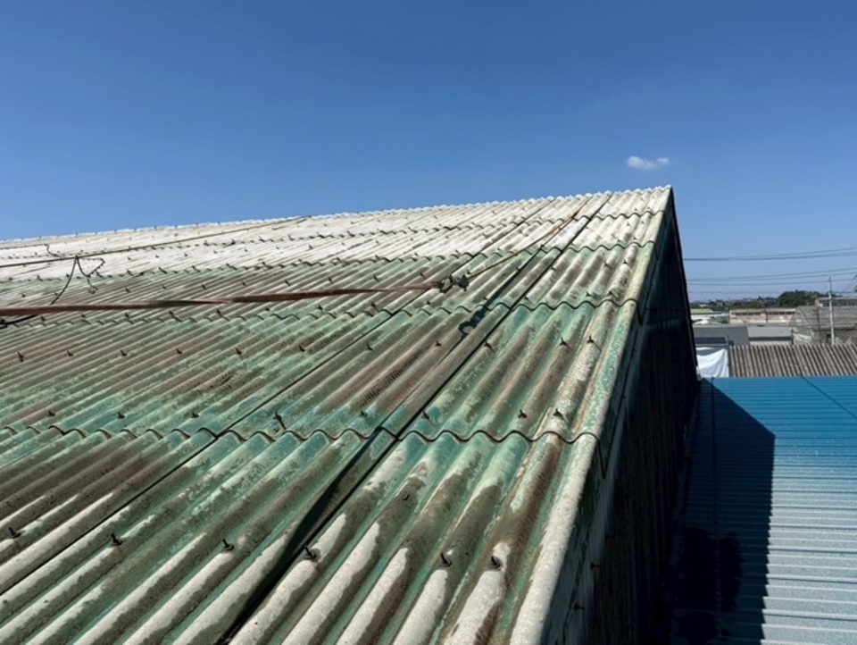 ③ 高圧洗浄と養生