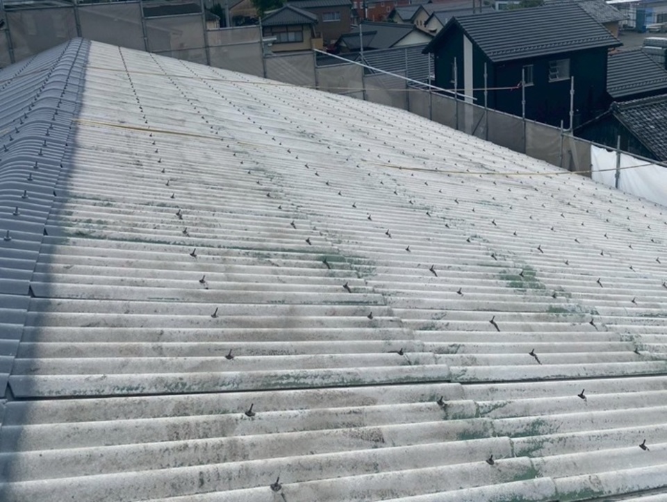 ③ 高圧洗浄と養生