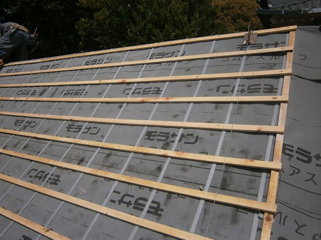 下葺き材の施工