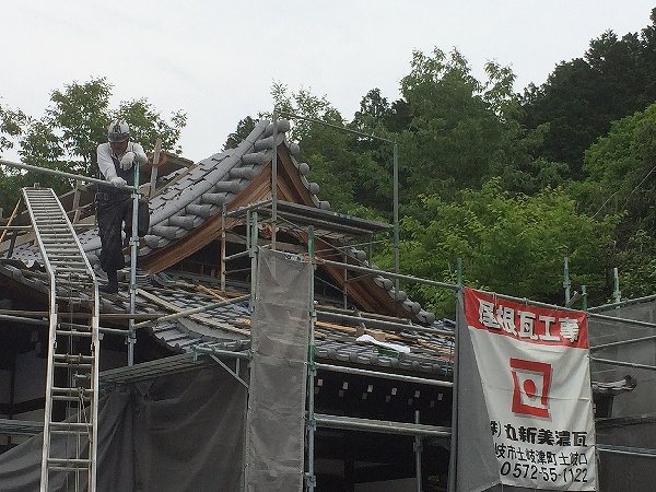 棟の施工