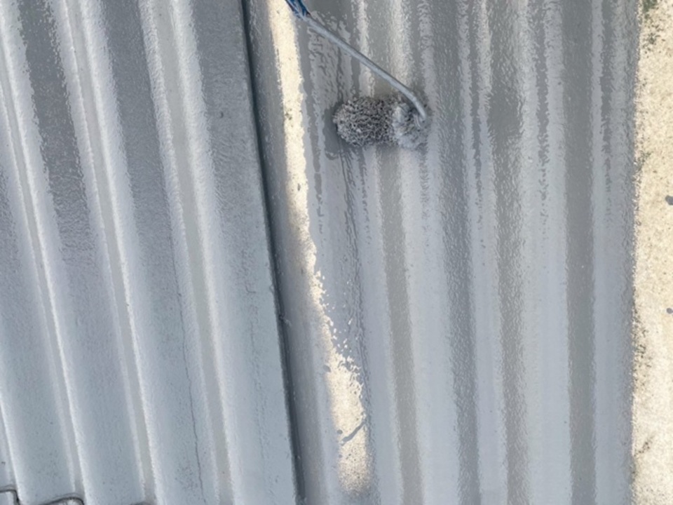 ⑥ 外壁下塗りと仕上げ