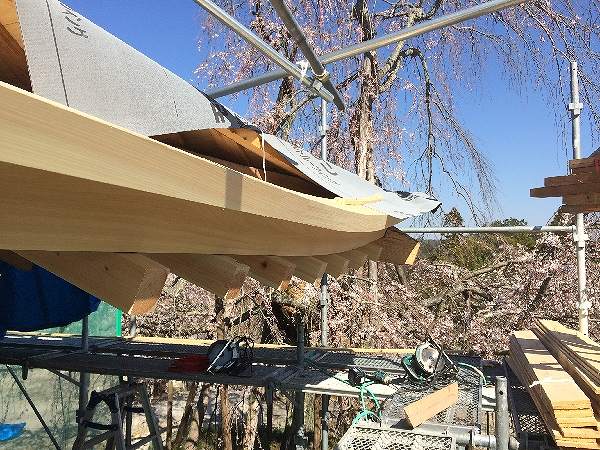 屋根下地直し