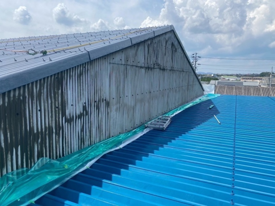 ⑥ 外壁下塗りと仕上げ