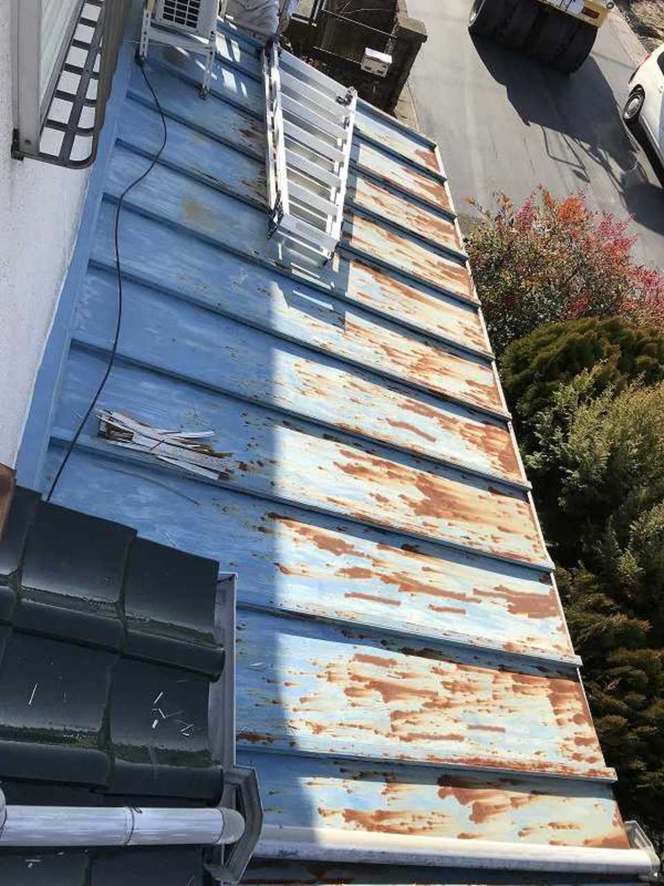 板金の瓦棒屋根