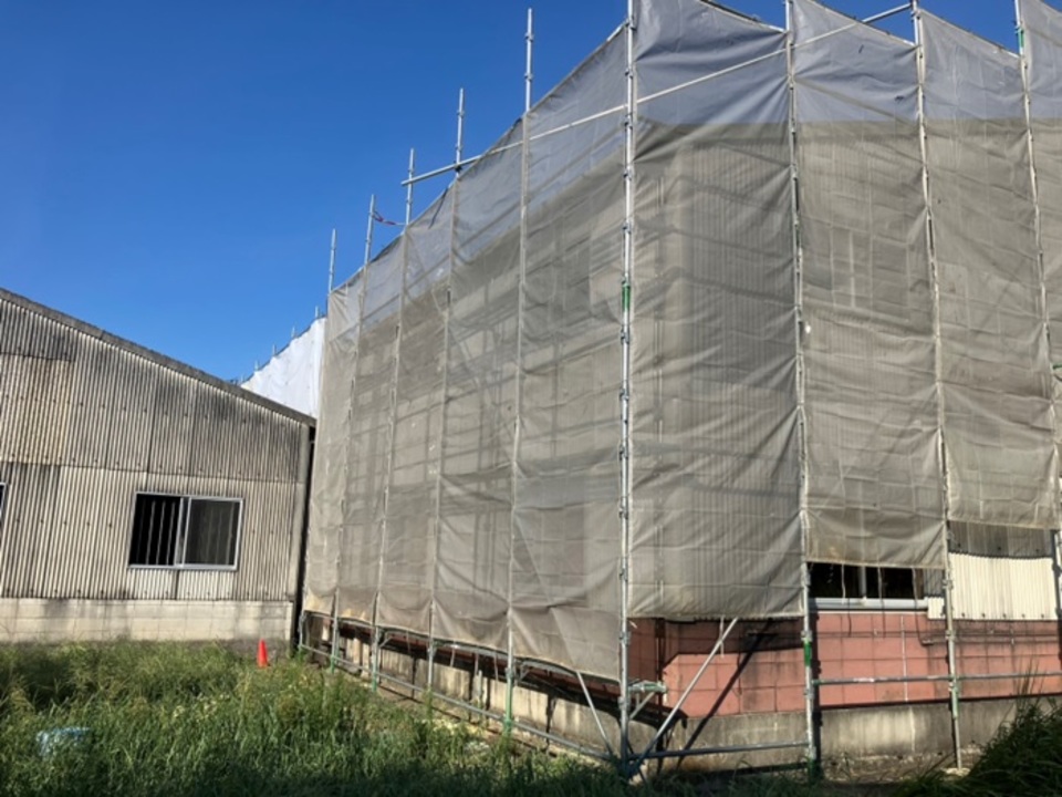 ② 安全足場の設置