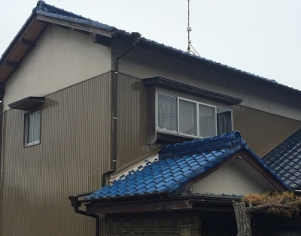 岐阜県可児市　屋根工事・外壁塗装・雨樋交換をしました