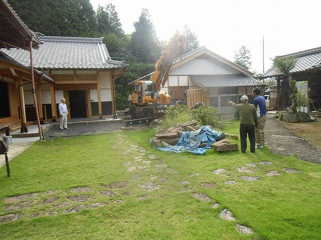 禅徳寺様着工前準備