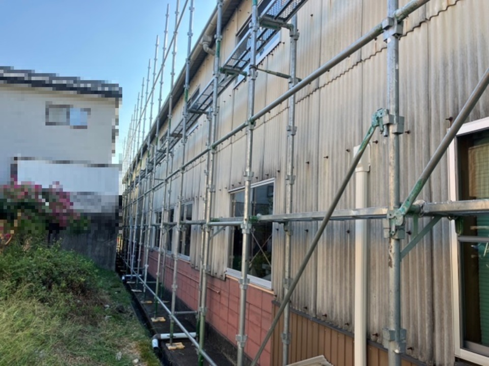 ② 安全足場の設置